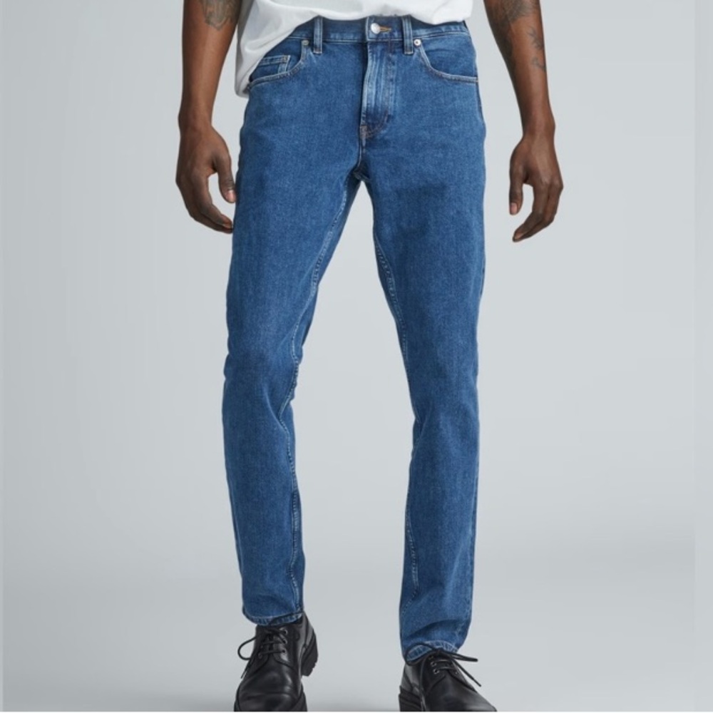 EVERLANE Uniform The Slim 4 Way Stretch Organic Jean Premium Denim Men’s 31x32